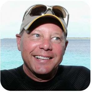 Mike McDonald, returning Bonaire visitor and underwater photographer.
