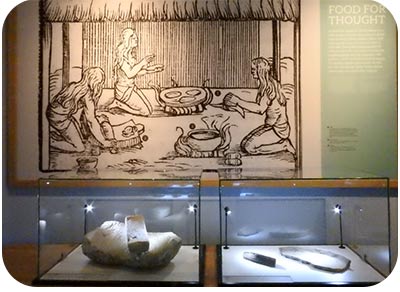 terramar_museum_exhibit2 The history of the Caribbean is easily understood with visual exhibits coupled with actual tools from the past.