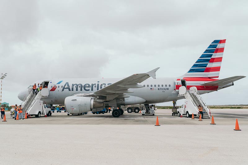 American Airlines on Bonaire