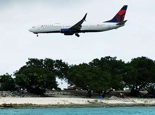 Delta arriving on Bonaire, June 2021.