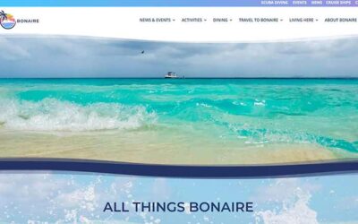InfoBonaire launches a new website and logo design!