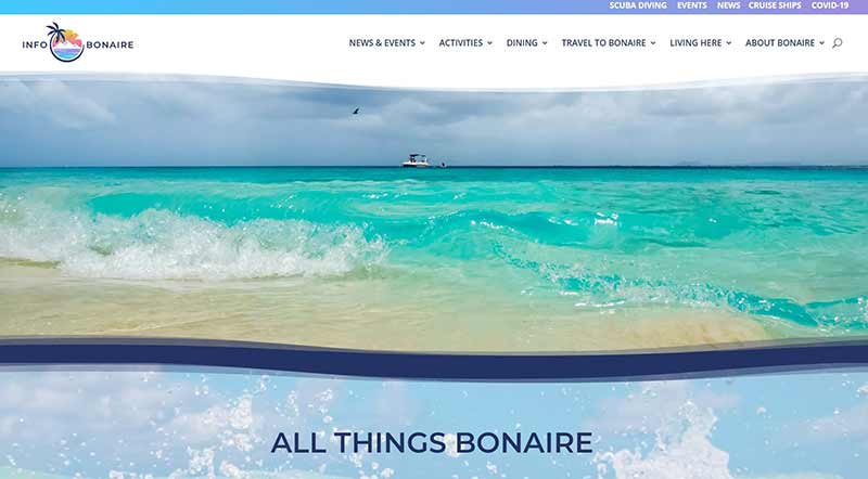 InfoBonaire has been redesigned with a new website and logo! InfoBonaire has been redesigned with a new website and logo!