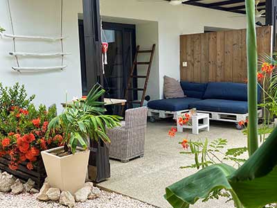 Lighthouse terrace at Casa Mantana Bonaire Lighthouse terrace at Casa Mantana Bonaire