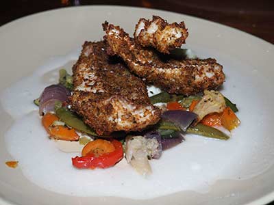 main-dish-of-red-snapper Chicken stew with roasted garlic and rosemary