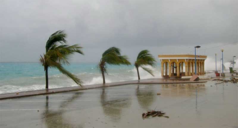 Weather disturbance on Bonaire