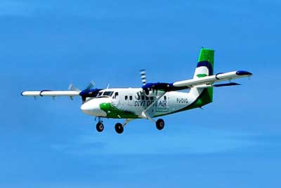 divi-divi Divi Divi Air's Islander planes provide service between Curacao and Bonaire.