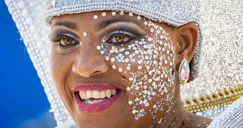 Carnival (Karnaval) dancer - Photo by Meredith Schnoll