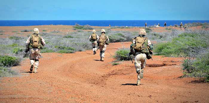 Military Exercises on Bonaire