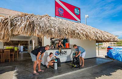 Beyond The Corals is a PADI 5 Star Dive Center located at Bloozz Resort Bonaire.