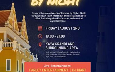 Enjoy Bonaire by Night on Friday, August 2, 2024