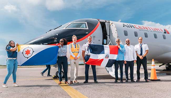 Air Century Flights Connects Bonaire to the Dominican Republic Air Century Flights Connects Bonaire to the Dominican Republic