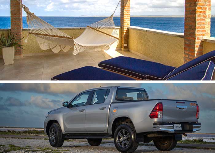 Bonaire Accommodations and rental vehicles