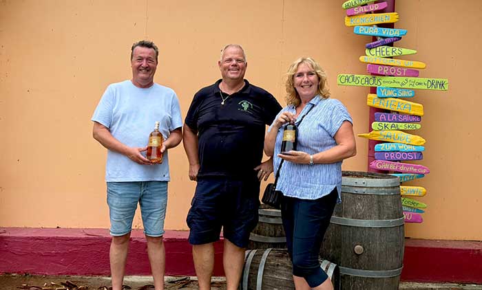 Winners of the Cadushy Distillery's 2025 Rom Rincon VIP Trip