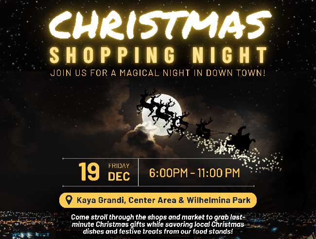 Christmas Shopping night 2025 and the Taste of Bonaire Christmas Shopping night 2025 and the Taste of Bonaire