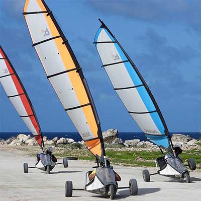 Landsailing on Bonaire
