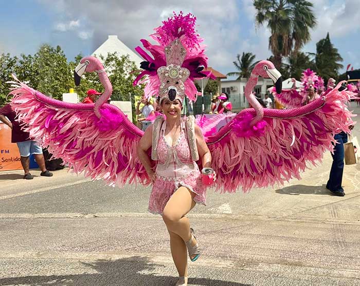 Tanya Deen in Bonaire's Carnival 2026