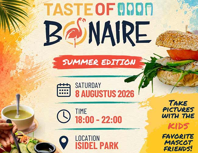 Third Annual Taste of Bonaire Food Festival Returns in 2026