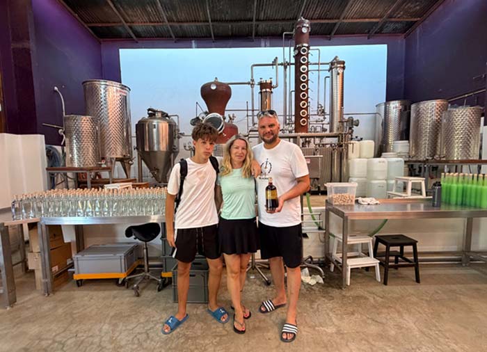Rom Rincón VIP Trip 2026 winners Marco, Darinka, and their son Filip from Slovenia, had an amazing holiday on Bonaire.