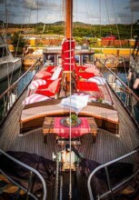 Comfortable lounge areas ready for guests.