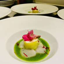 At Home Private Dining creates delicious and beautiful dishes.